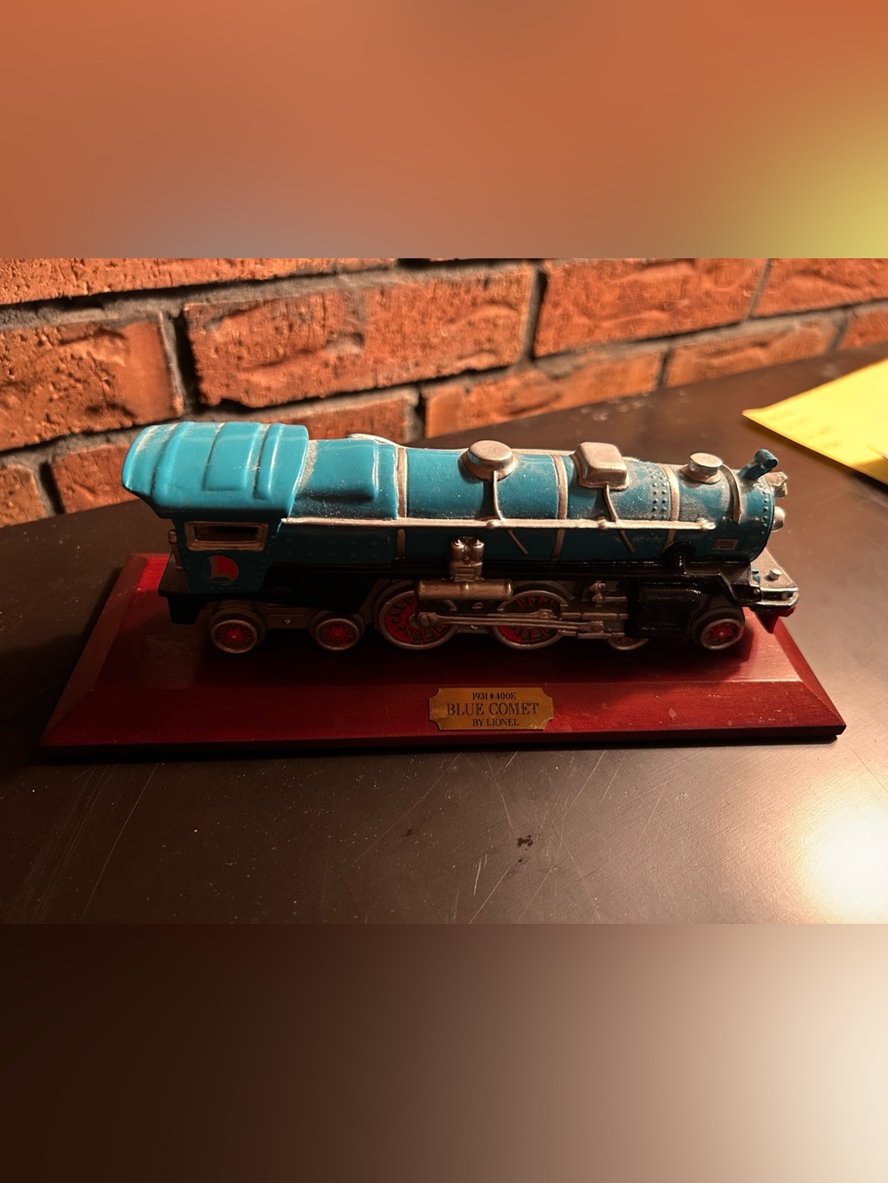 Blue Comet Vintage Train - Avon 1991
